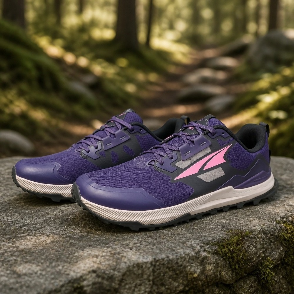 Altra Lone Peak 7 Low Trail Running Shoes Sneaker Women Size 10.5 Purple Pink